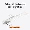 Pre-Rigged Soft Lure Fishing Tackle Accessories Artificial Swimbait Paddle Tail Fishing Lure Sinking Baits for Trout