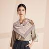 2026 Silk Scarf 90cm Square Women Gift Elderly Elegant Satin Shawl