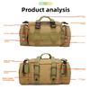 Camouflage Tactical Bag Combination Heavy-duty Hiking Bag Large Capacity Outdoor Hiking and Fitness Backpack Sports Backpack