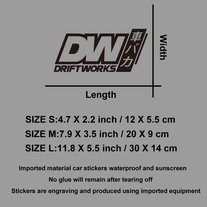 Drift Works Passion And Speed Creativeandfunny Stickers For Cartoon Fansandloverhigh Quality For Car Trucks Motorcycles And Laptops