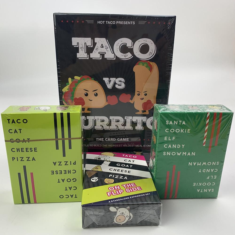 And Vibrant Taco Cat Santa Cookie Classic Card Game For Kids And Families**