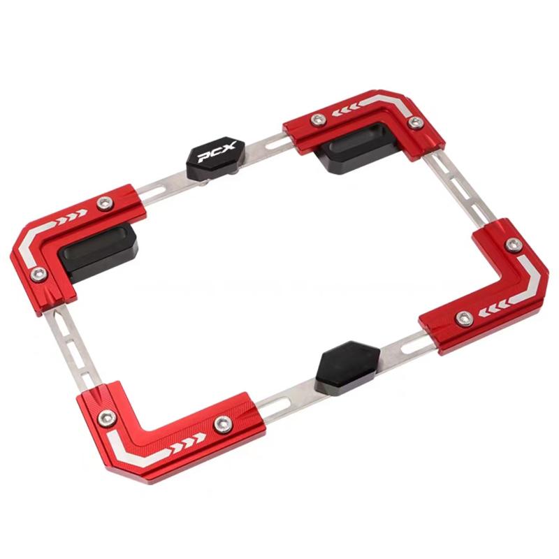 

Для Honda PCX 125 150 160 Adv 150 160 350 ADV150 adv350-2023 Держатель номерного знака мотоцикла для номерного знака PCX logo Red