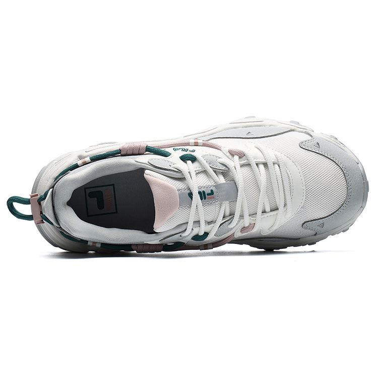 Fila Cat Paw 2.0 Sports Fashion Low-Top Casual Running Shoes Women Sneaker White Gray F12W134108FBL