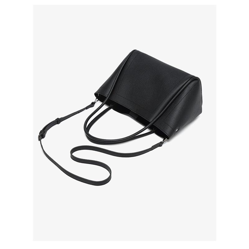 Tote Bag, Soft Leather Vegetable Basket Bag, Women's High-end Large-capacity Commuter Bag, Simple Women's Handbag