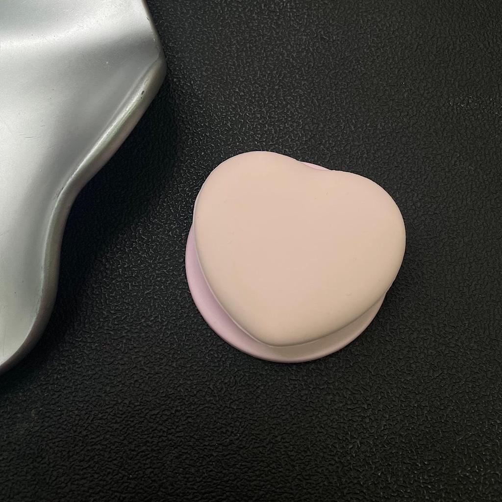 MagSafe Silicone Heart Phone Holder with Retractable Base for Apple and Android