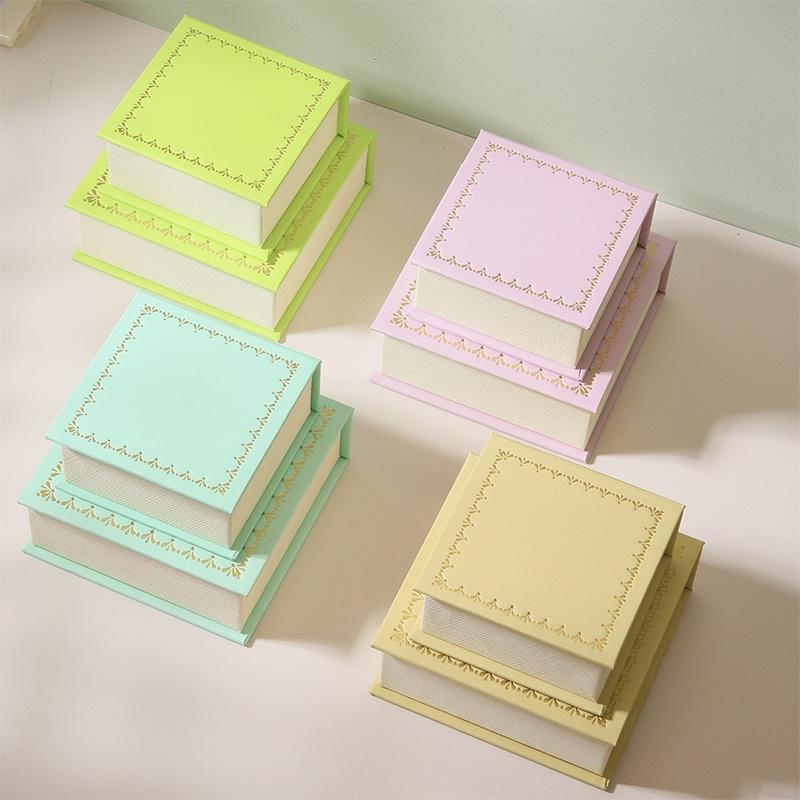 Creative Flip Top Book Style Jewelry Organizer Earrings Rings Necklaces Storage Solution for Home Decor