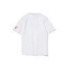 Li Ning Box Letter Solid Color Sports Casual Short Sleeve Football Shirt Men Tops White AHSS509-1