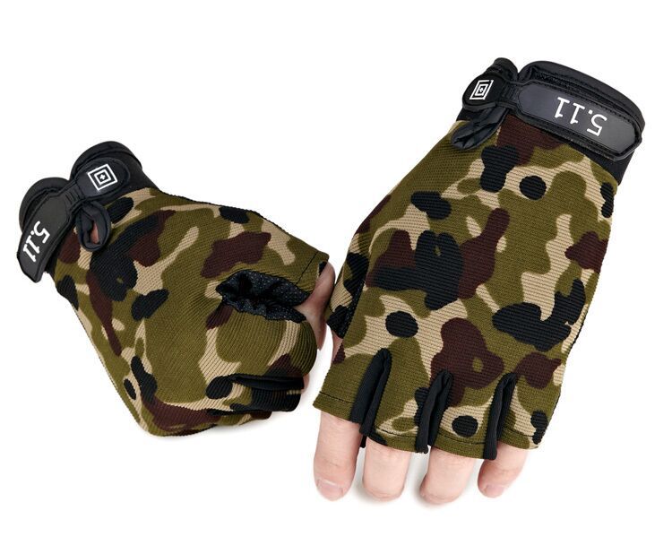 Gloves Men's Fitness Open Finger Training Half Finger Spring Summer Outdoor Special Forces Tactical Half Finger Gloves