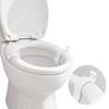 Installazione senza attrezzi Stabilizzatore per Sedile del WC 1/2 Pezzi Sollevatore per Coperchio del WC Senza Contatto per Bagno Domestico