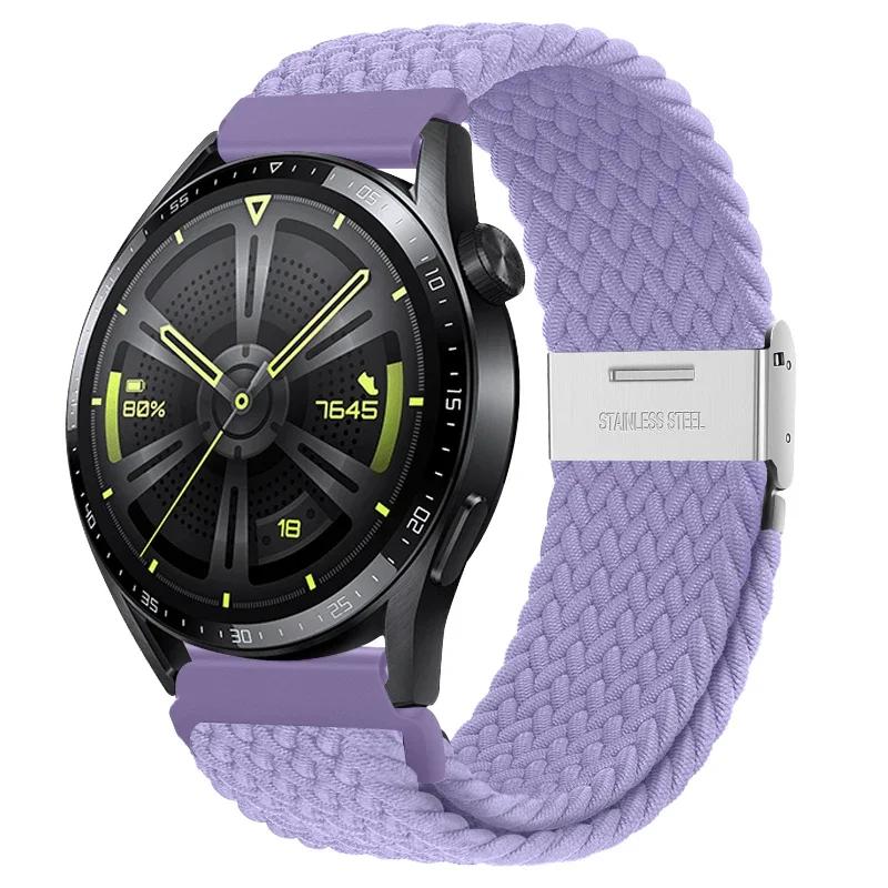 20mm Sport Nylon Strap For Samsung Galaxy Watch 5/6/pro/4/4 Classic/3 46mm/42mm/40mm/44mm Bracelet Active2 Gear S3  22mm Strap