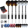 Premium 6-Piece Aluminum Alloy Darts Set - 22g & 23g, Drop-Resistant, Needle-Type, In Stock