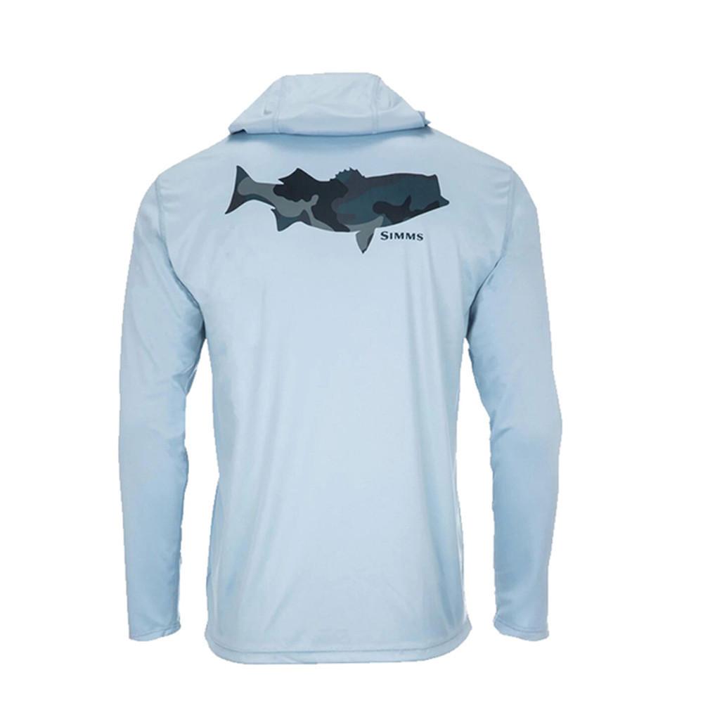 SIMMS Men's and Women's Quick-Drying Clothes Sunscreen Shirts Fishing Suits Long Sleeves Full Print T-Shirts Luya Fishing Suits