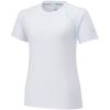 Dry Aeroflow Training Short Highly Size 32MAA311 Women's T-Shirt, Sleeve, Breathable, Sweat-Wicking, Quick-Drying, White,
