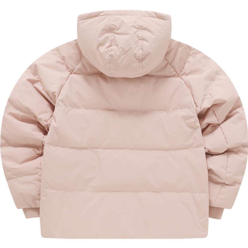 Fila Fusion Fashion Loose Windproof Warm Hooded Down Jacket Women jackets Aromatic-Pink T11W341904FPK