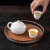 Embossed Closed Water Closed Water Xishi Pot Suet Jade Ceramic Large Capacity Single Pot Brewing Teapot Boutique Kung Fu Tea Set