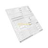 Detail Adding Templates Curved Surfaces Craft Tool Professional Scribing Ruler D57B