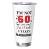 20 Oz Stainless Steel Tumbler Insulated Thermos Double-sided Print Travel Coffee Mug with Lid for Home Office Or Car