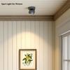 LED Ceiling Spotlight Dimmable Flush Mount Adjustable Spotlight, Directional Spotlight for Pictures Living Room Bedroom Foyer - 3000K 11W 25°