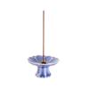 Creative Zen Ceramic Lotus Incense Burner with Holder and Tray - Antique Chinese Design