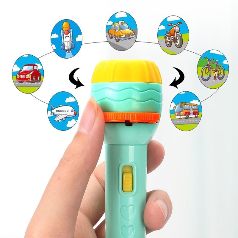 Flashlight Animal Projection / Luminous Dinosaur Early Education for Kids