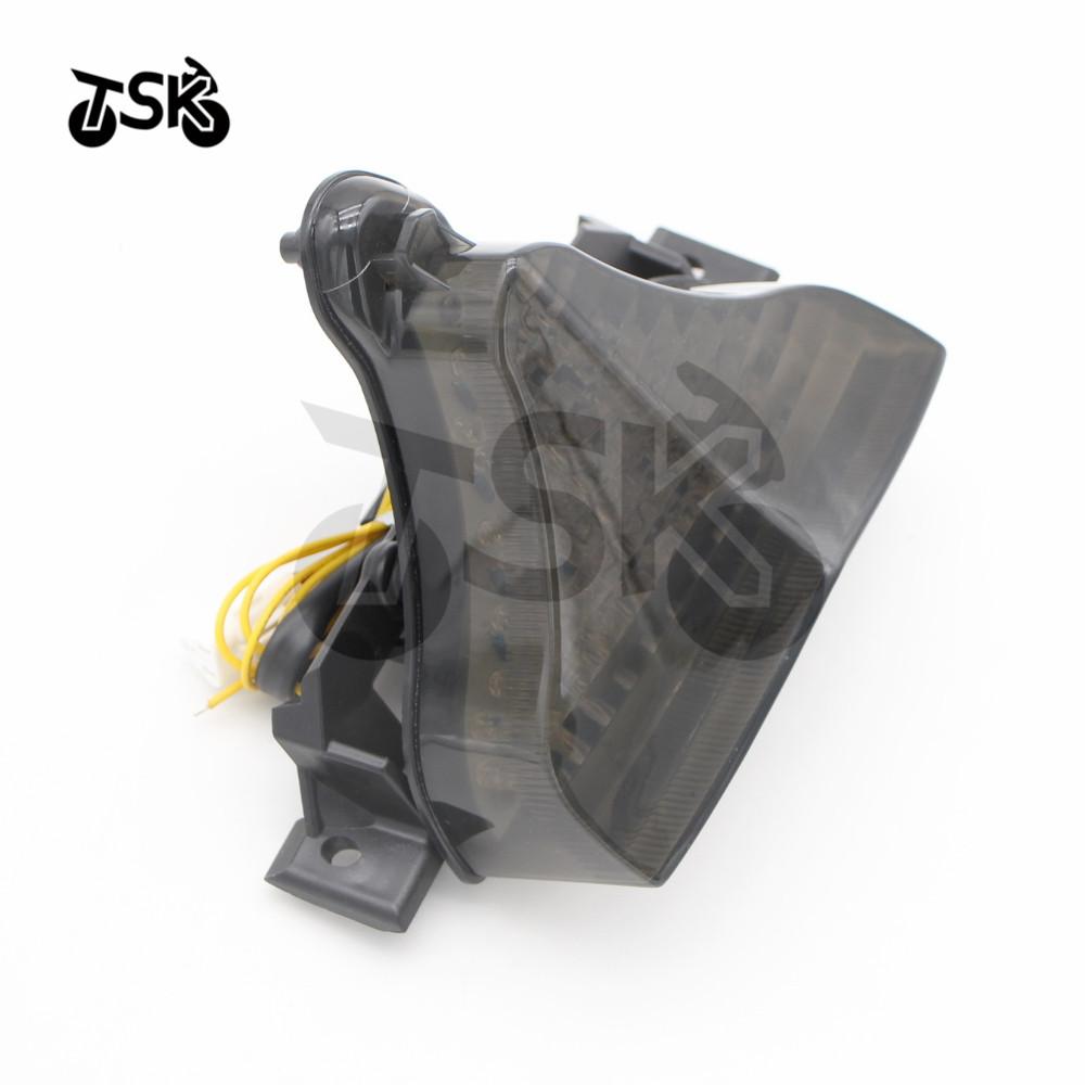 For Yamaha YZF R1 2009 2010 2011 2012 2013 2014 Rear Tail Light Brake Turn Signals Integrated LED Light