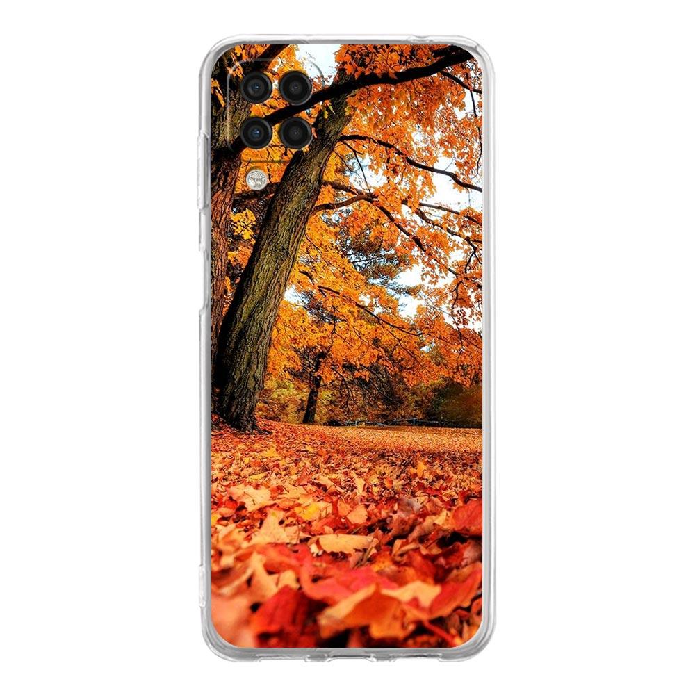 Leaves Maple Leaf Autumn Phone Case For Samsung A03 A13 A23 A33 A53 A73 Galaxy A01 A03s A11 A21s A31 A41 A51 A52 A71 M31 Cover