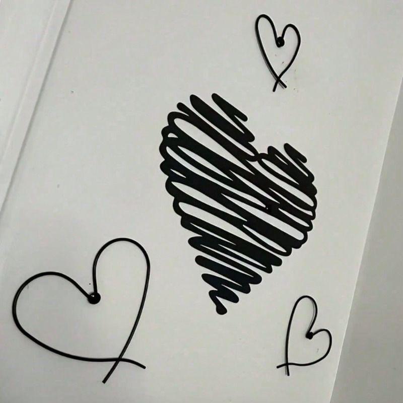 Modische Metall-Wanddekoration für Eingangsbereich, Büro, Schlafzimmer