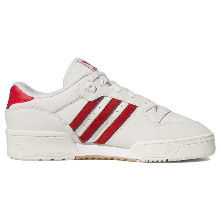 Adidas Rivalry Low Cloud White Shadow Red Unisex Sneakers Cream IE7196