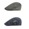 Men Women Breathable Mesh Summer Hat Newsboy Beret Ivy Cap Cabbie Flat Cap Adjustable Vintage Style