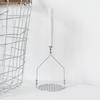 Simple White Stainless Steel Potato Mashing Machine