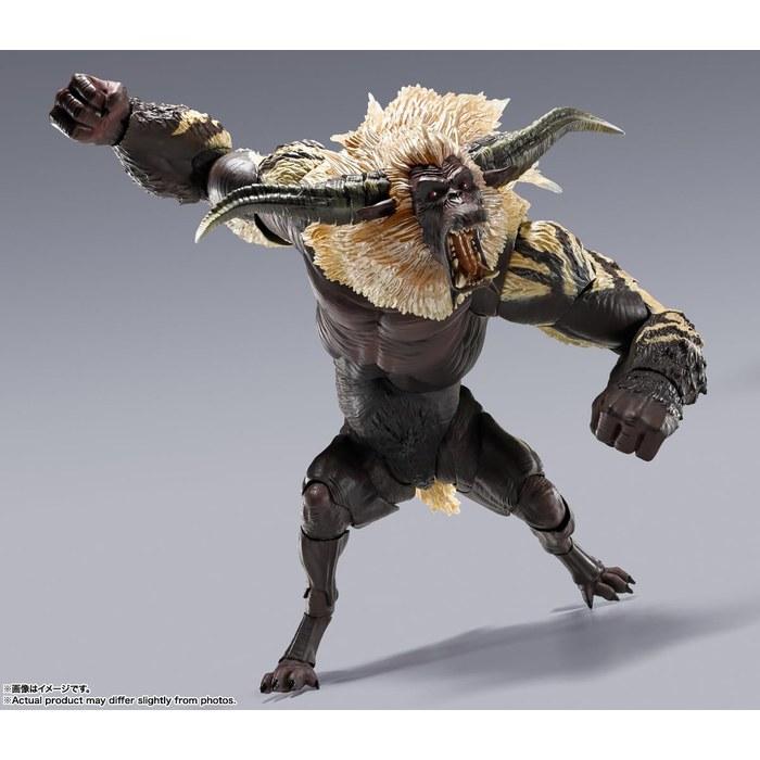 TAMASHII NATIONS S.H.MonsterArts Monster Hunter Series Enraged Rajang 8 inch PVC & ABS Figure Multicolor
