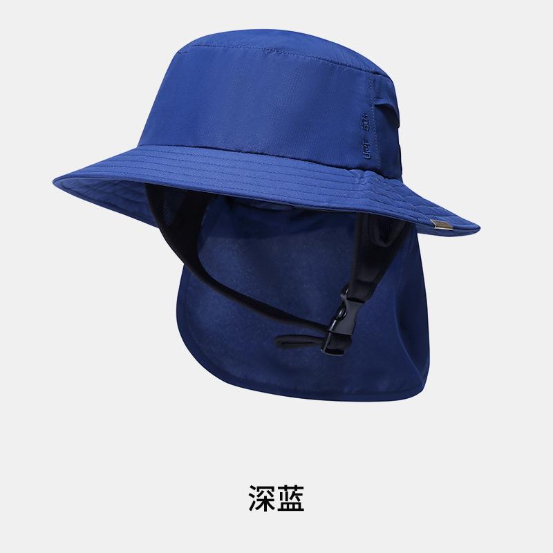 Summer Hat Men's Outdoor Sun Hat Breathable Basin Hat Seaside Surfing Bucket Hat Mountaineering Sun Hat