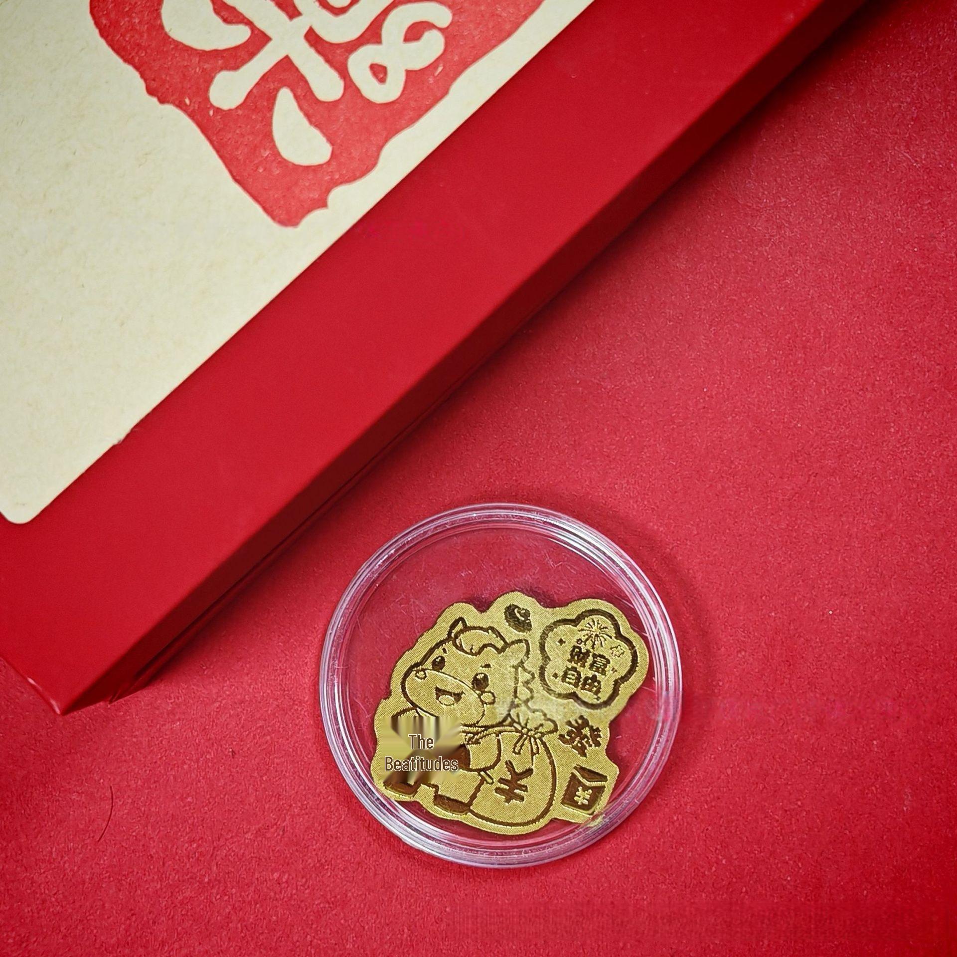 

Year of the Horse 999 Fine Gold Phone Stickers: Cultural, Creative Gifts for Instant Wealth