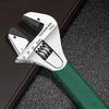 Adjustable Universal Wrench - Carbon Steel Electroplated with Durable Plastic Handle (Durable, High-Strength Hand Tool for Car)