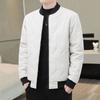 Down padded clothing men's winter youth baseball collar thickened warm cotton jacket jacket top men's winter wear trendy cotton suit