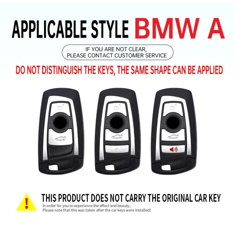 Hot 2025 Carbon Fibre Car Key Cover Case Holder Shell Bag For BMW F30 F20 F10 F18 F22 F01 X3 X4 F06 F02 M3 M5 Auto Keychain Acce