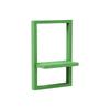 Decorative Wooden Wall Shelf Square Storage Rack Versatile Plant Display Rack  Flower Vases