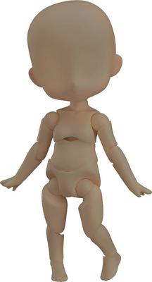 Nendoroid Doll Archetype Plastic Painted Movable Figure 1.1 Girl[cinnamon] Non-scale