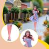 1/64 Miniature Girl Figures 1:64 Scale Mini,Collection Realistic Diorama Tiny People Model for