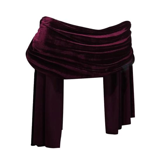 Women Velvet Shawl Wraps Solid Color Lady Style Gown Dress Shawl Wraps Evening Dresses Weddings Shawl