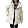 Women's Winter Coat Warm Jacket With Hooded Women Thicken Lightweight Coats Ladies Outerwear