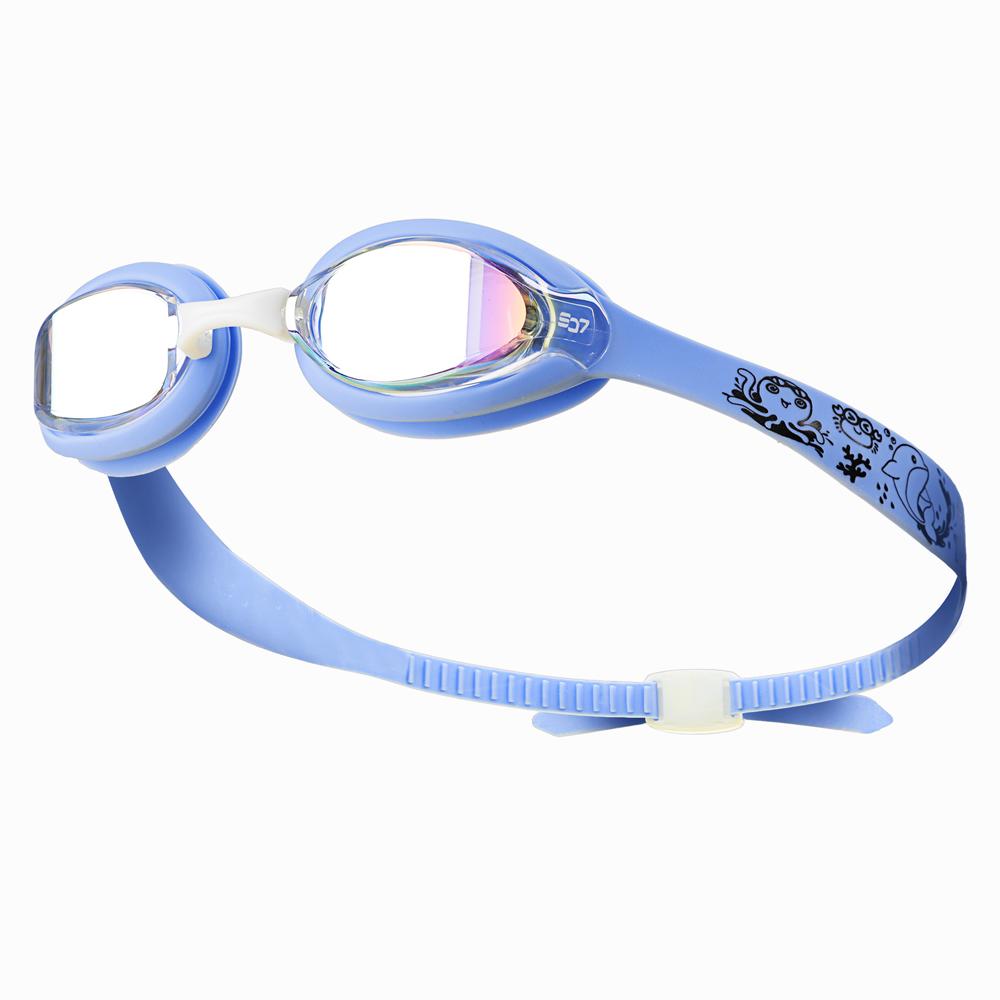 Eseudisebeun Kids' Mirrored Swimming Goggles Sgl-350Mj-Bl