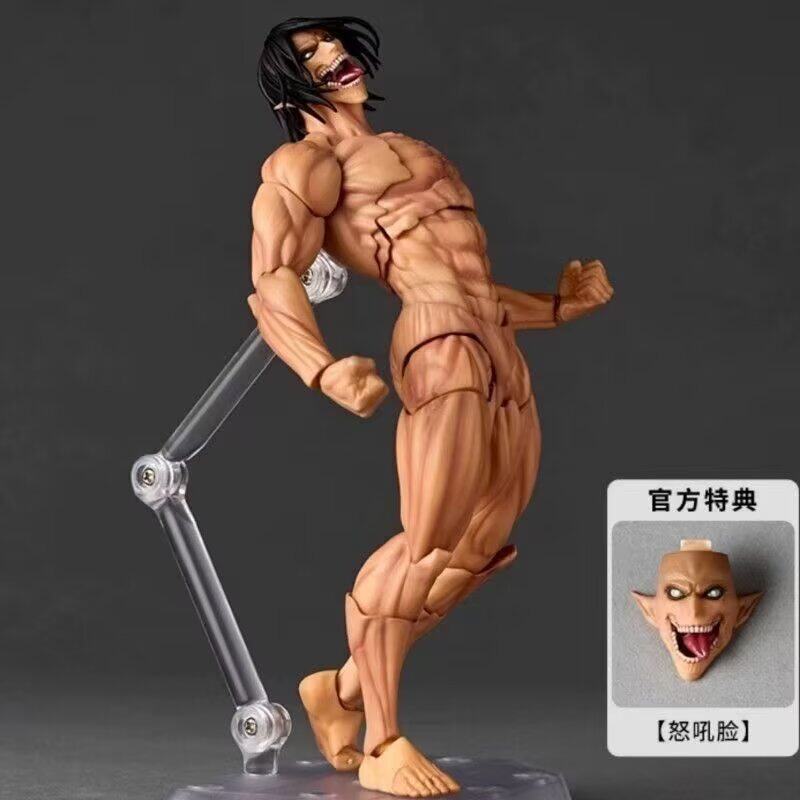 Hot Anime Attack On Titan Allen Action Figure Articulated Collectible Model Anime Character Figurine Desktop Decor Gift For Fans