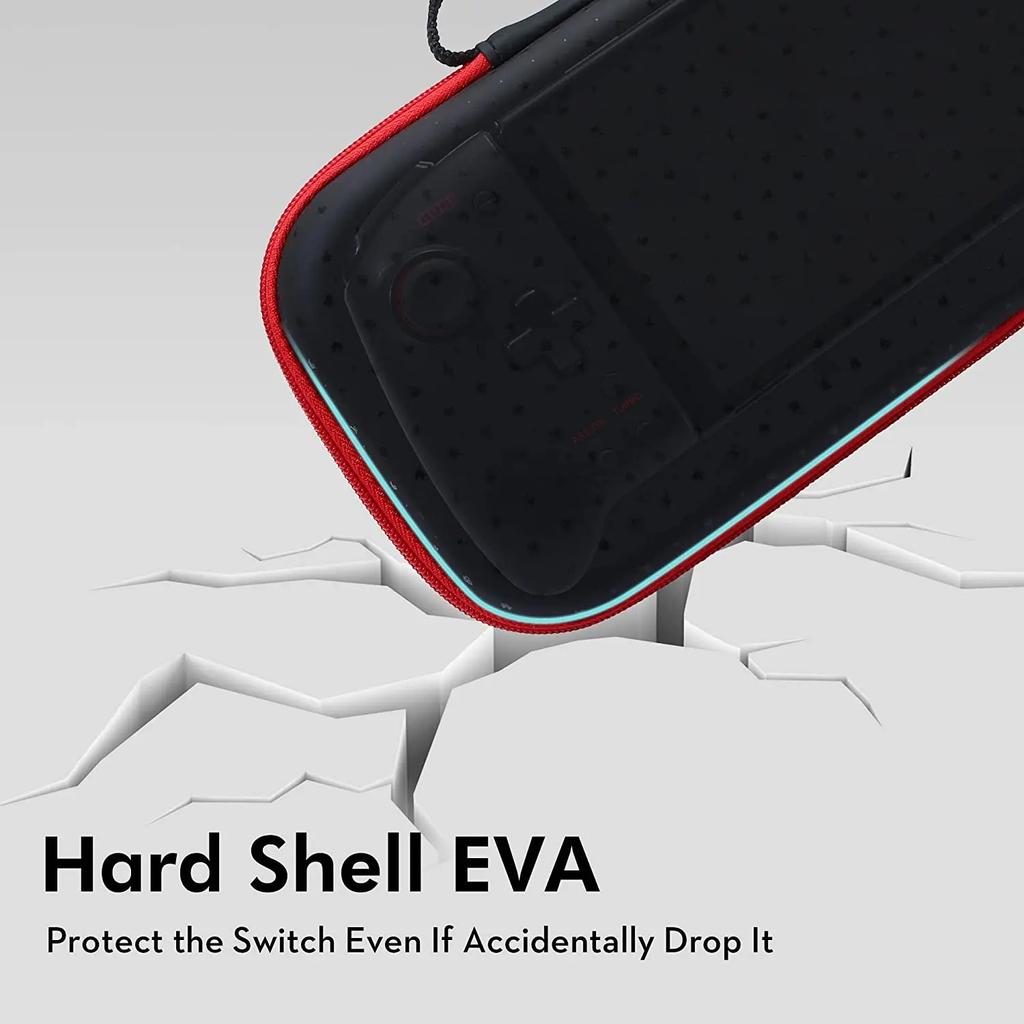 Carrying Case For Nintendo Switch Hori Split Pad Pro Controller Storage Bag Gamepad Protection Box Travel Pouch Game Card Slot