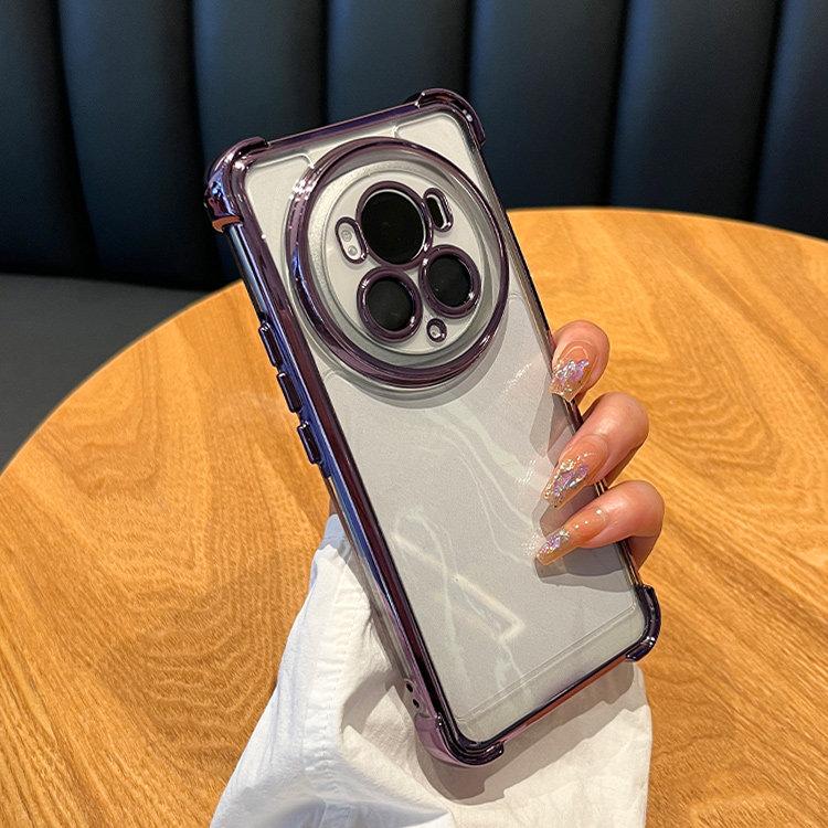 For Honor Magic 6 Pro Case Acrylic Matte Transparent Cover For Honor Magic 6 Pro 5G Equipped With Camera Protection Shell