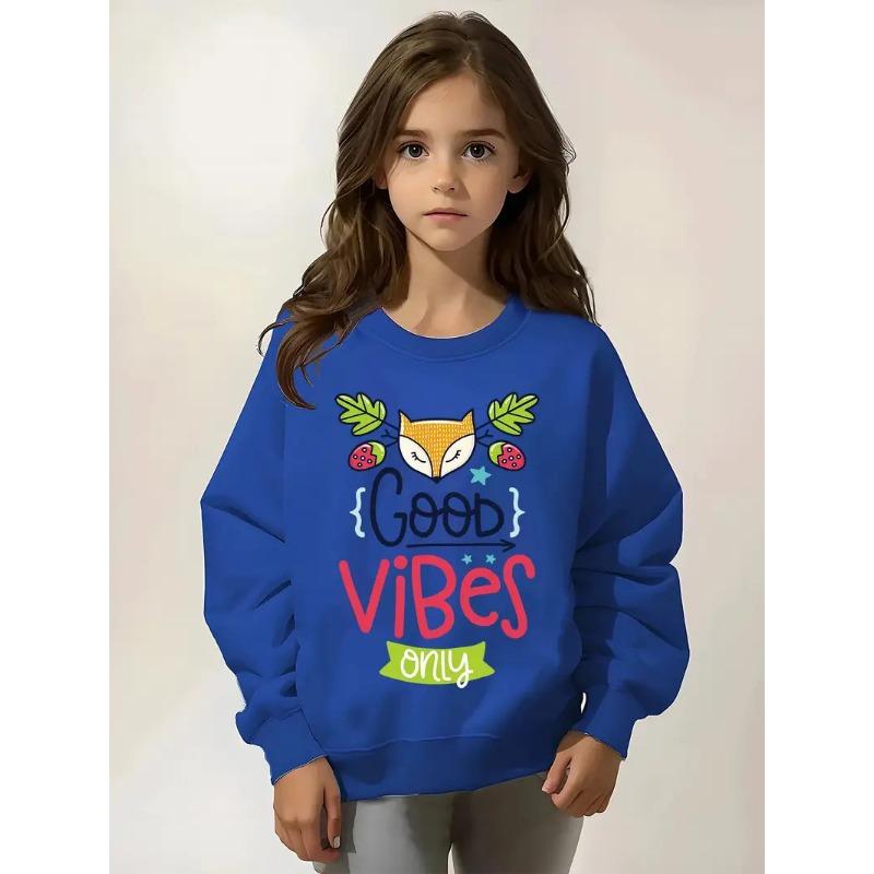 Children's Sweatshirt Autumn New Style Loose and Western Style Children's Spring and Autumn Cartoon Round Neck Sweatshirt RA02