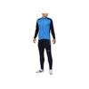 Mizuno Color Block Logo Stand Collar Zip Fitted Long Sleeve Jacket Unisex Jacket Blue P2MC203525