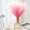 3 Pcs Faux Pampas Grass Small Artificial Flowers Fake Flower for Home, Office,Bedroom, Table Decoration and Craft Items Corner (Without Vase Pot)