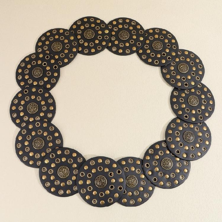 Girls PU Belt Motorcycle Adjustable Grommet Waist Belt Fashion Enthusiasts Belt Coat Dress Female Decorative Waistband