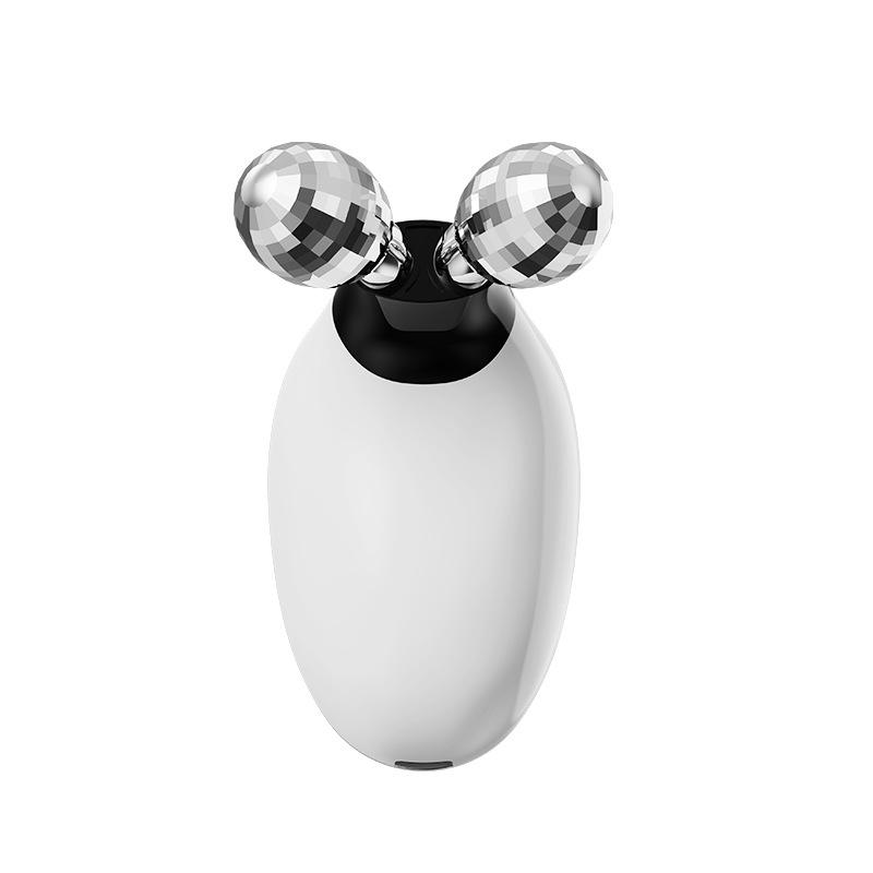 V-Face Microcurrent Facial Lifting Roller - High-Frequency Double Ball Massager
